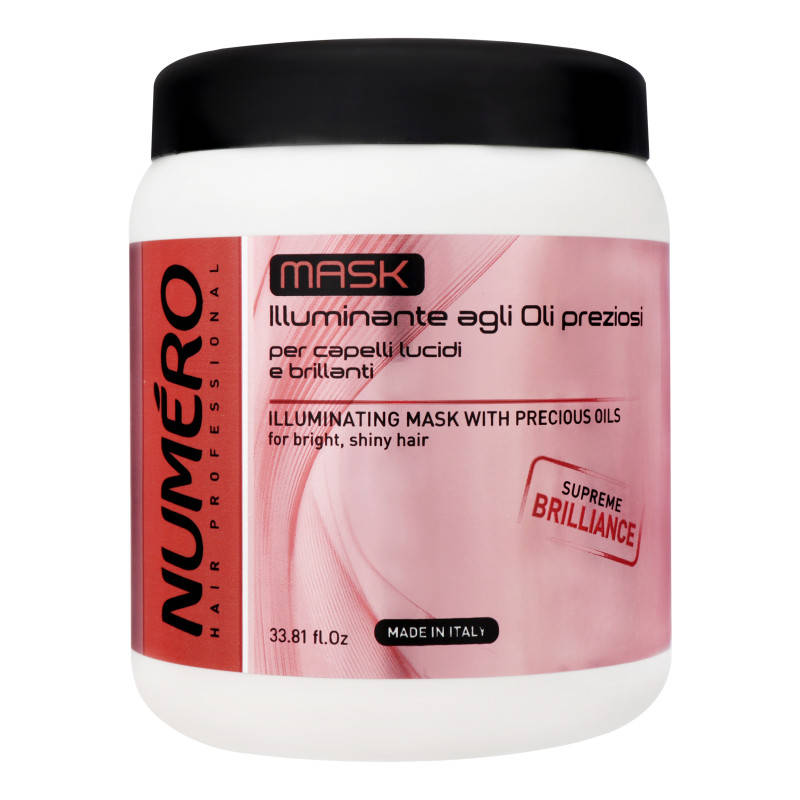 

Крем-маска для волосся Numero 1000мл з Маслом макассар і кератином (для над. блиску)