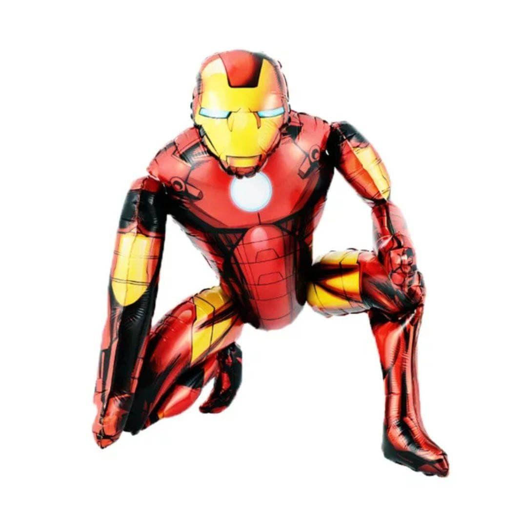 

Фольгированный шар ЖЕЛЕЗНЫЙ ЧЕЛОВЕК 42x65см (25"), Разные цвета