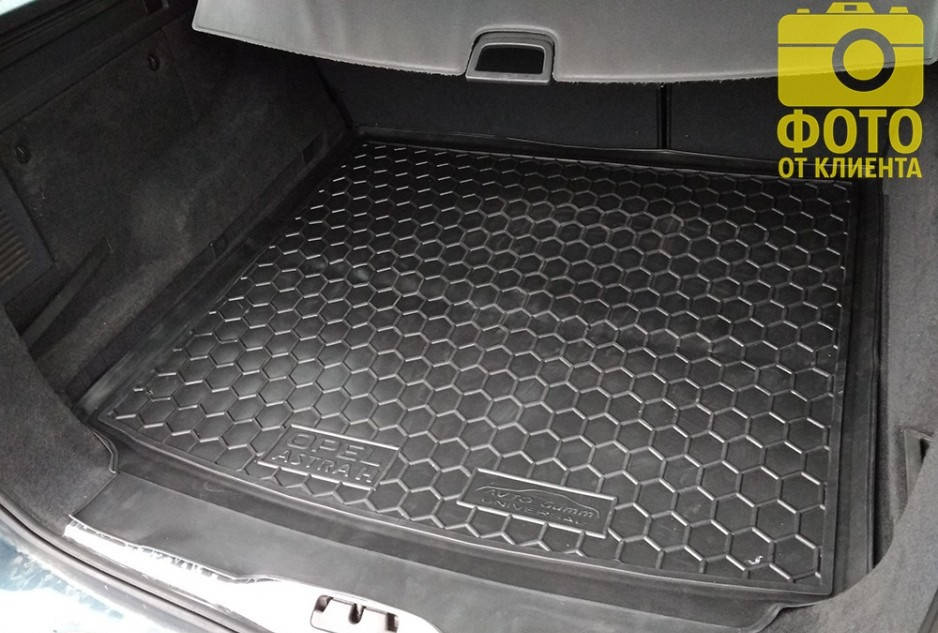

Avto-Gumm Коврик в багажник Opel Astra H Universal от Auto Gumm, Черный