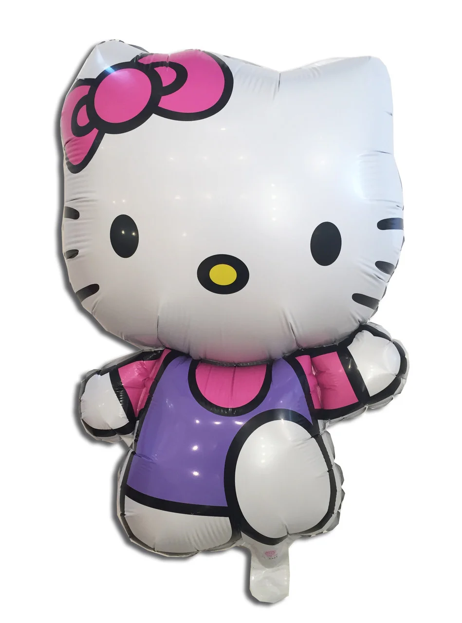

Фольгированный шарик КНР (68х46 см) Китти в фиолетовом, Разные цвета