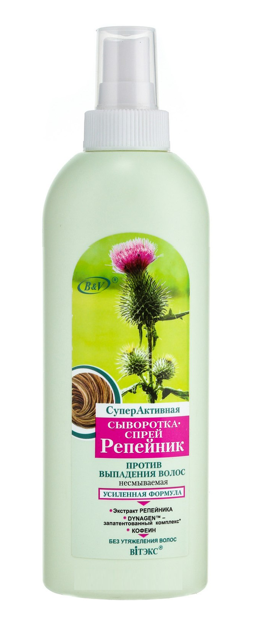 

Сыворотка-спрей для волос СуперАктивный Репейник против выпадения волос Витекс