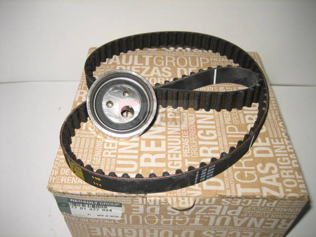 

Renault (Original) 7701477024 - Комплект ремня ГРМ на Рено Симбол, Клио 1.4i 8V