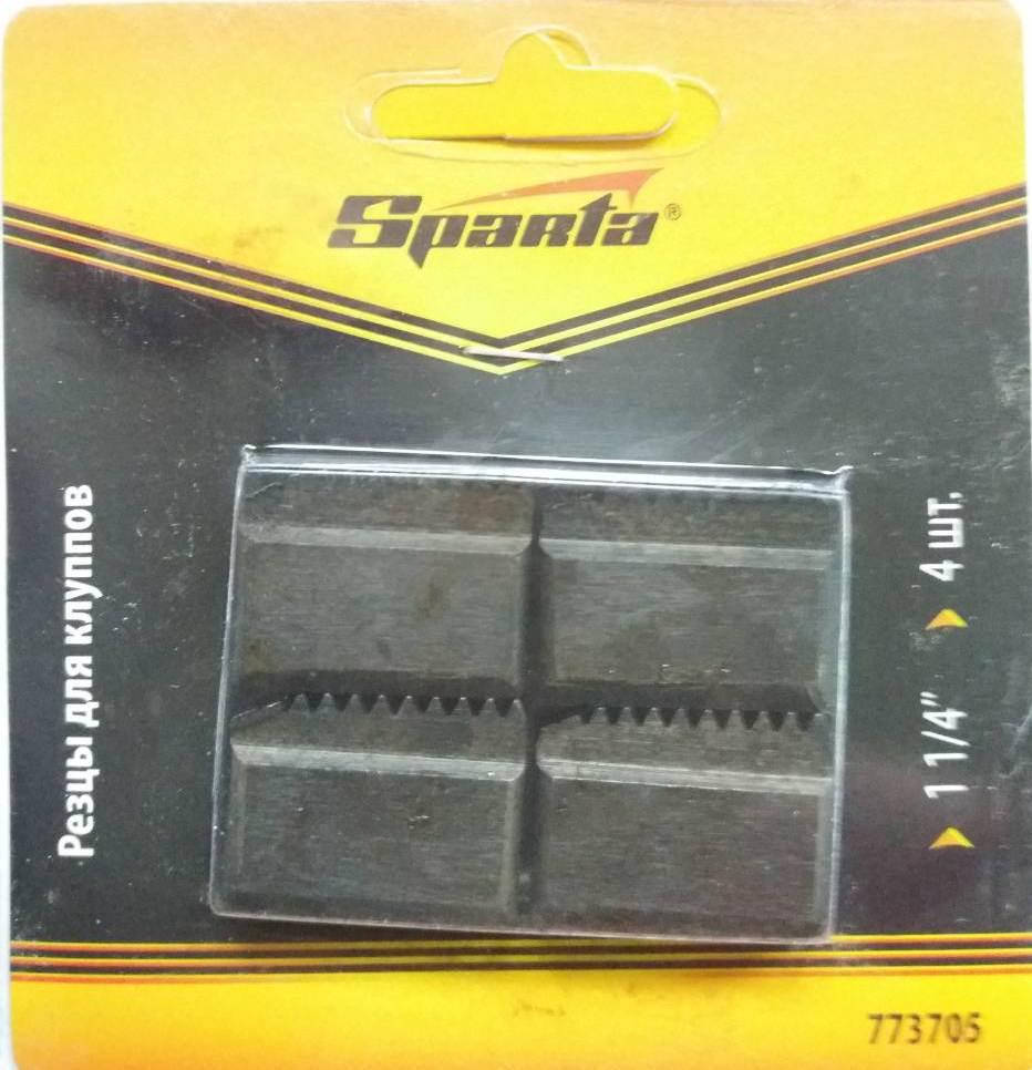 

Резцы для клупп 1 1/4 4 шт SPARTA 773705