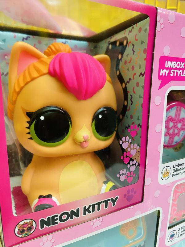 

ЛОЛ Сюрприз Большой питомец кошечка Неон Китти LOL Surprise Big Pet Neon Kitty