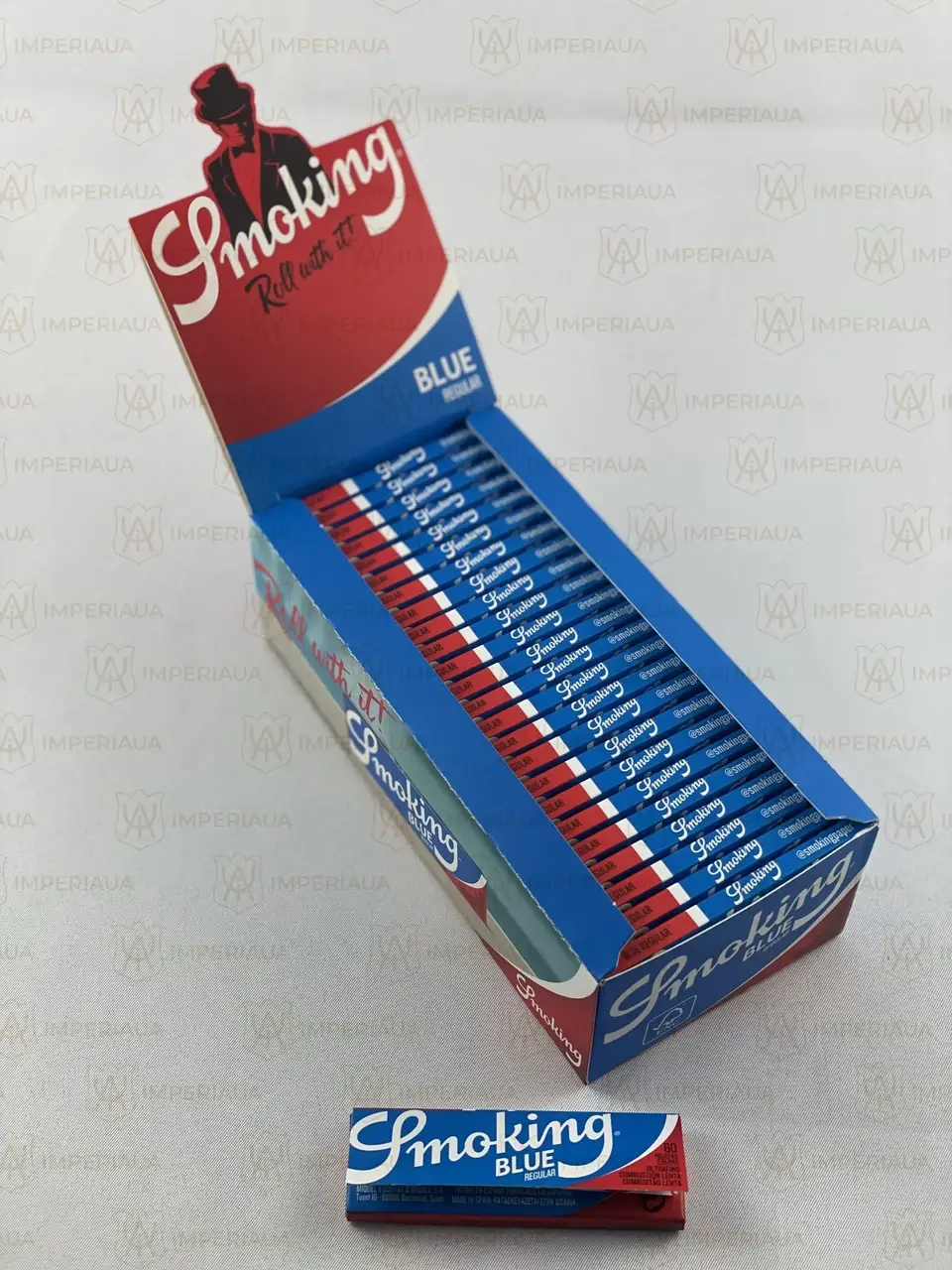 

Бумага для самокруток SMOKING BLUE REGULAR