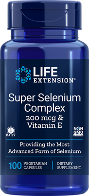 

Life Extension, Селен усиленного действия, 100 вегетарианских капсул