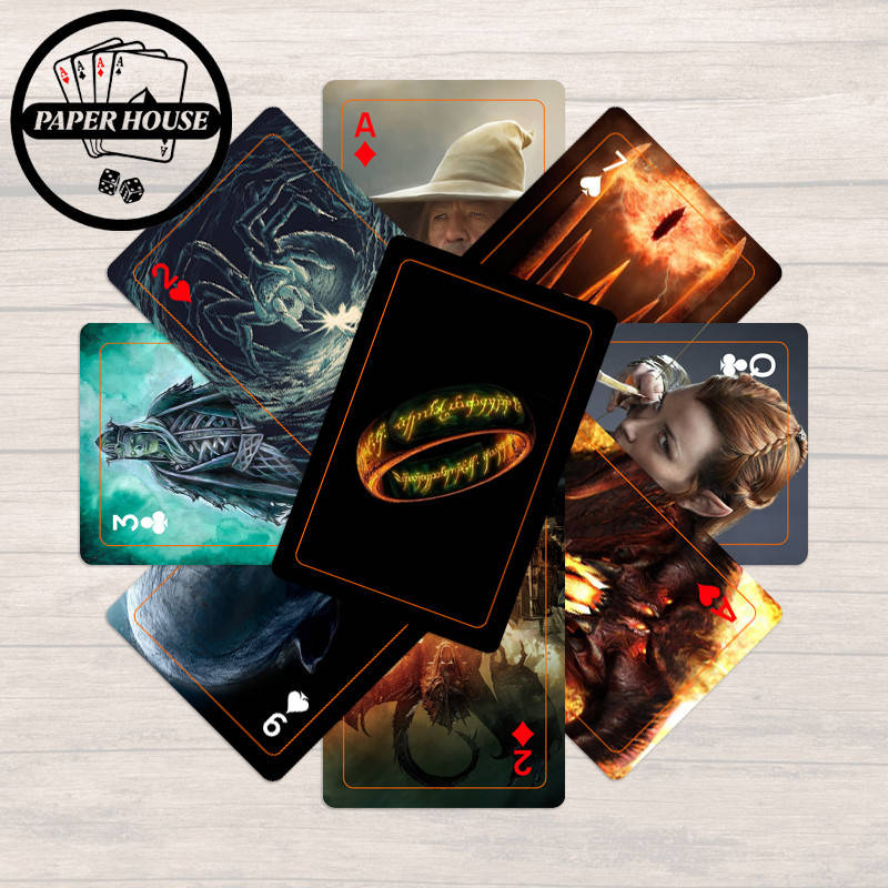 

Сувенирные игральные карты "Властелин колец" 54 карты.