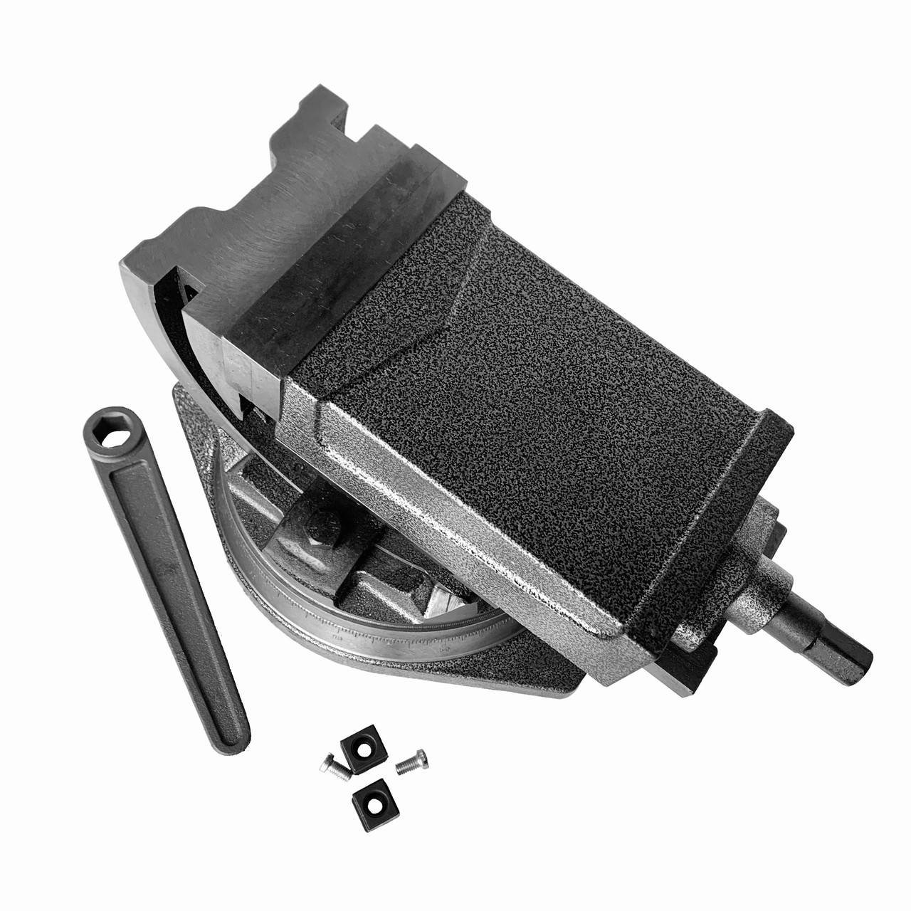 

Тиски станочные прецизионные двухповоротные 9craft QHK125