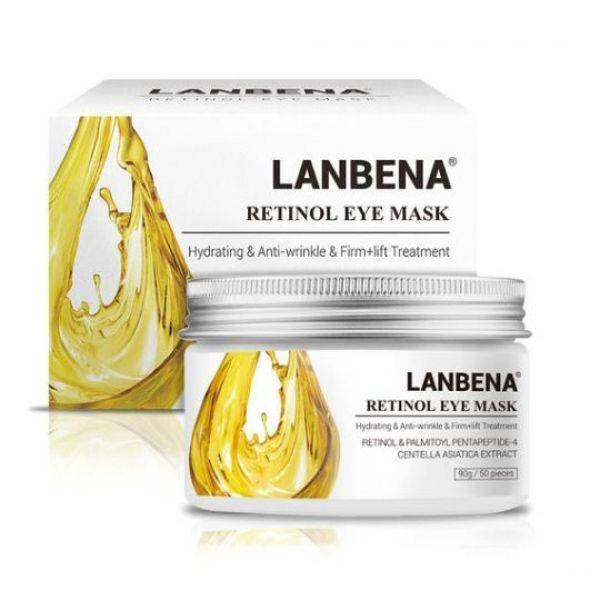 

Патчі під очі LANBENA Retinol Eye Mask від зморшок із ретинолом 50 шт