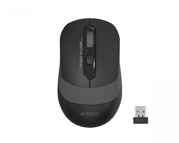 

Мишка безпровідна A4Tech Fstyler FG10S (Grey) БЕЗШУМНА