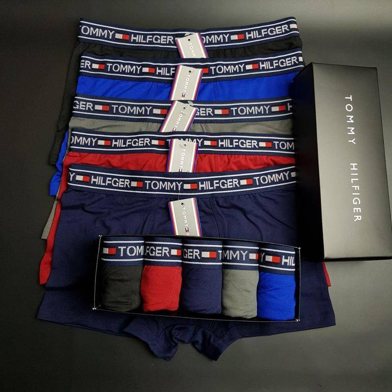 

Мужские трусы Tommy Hilfiger ( 5 шт/уп ), Разные цвета