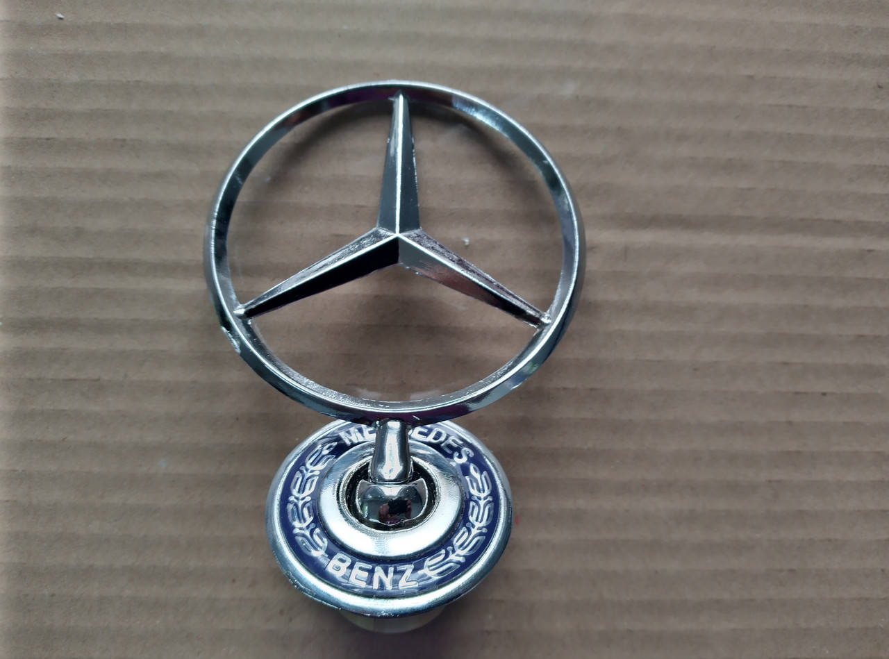 

Эмблема "MERCEDES" на капот TURKEY прицел MERCEDES W-124/W-210/W-211/W-220