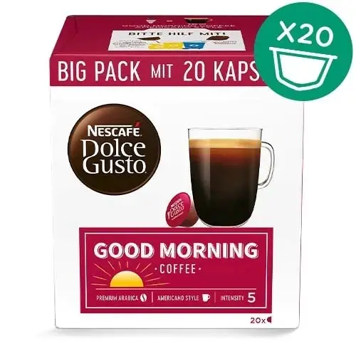

20 капсул! Dolce Gusto Good Morning - Кофе в капсулах Дольче Густо