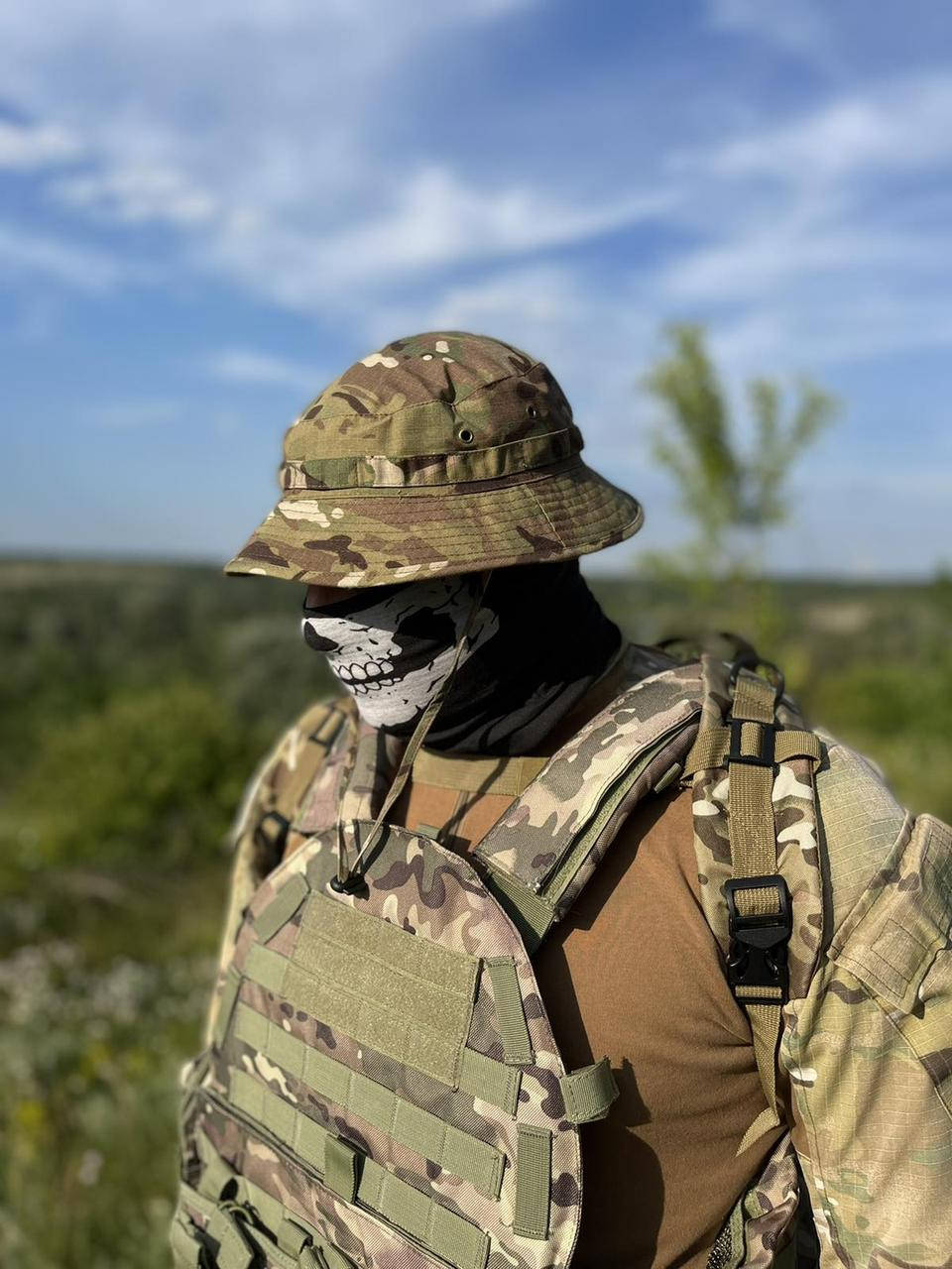 

Панама тактическая военная мультикам (Б-104), Серый