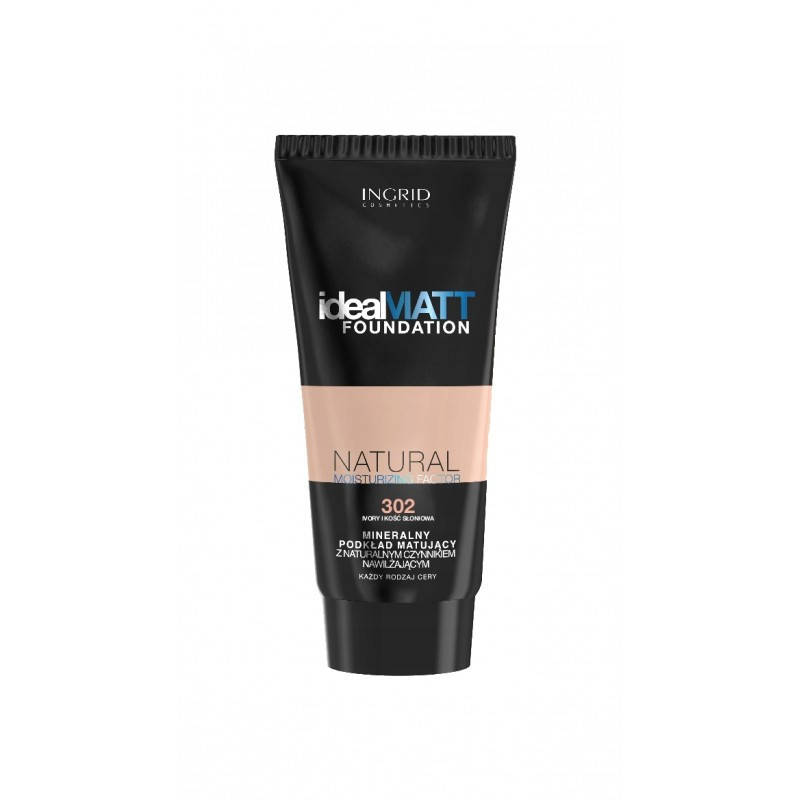 

Ingrid Матирурующий тон крем с минералами Mineral Matt INGRID №300 (IVORY)