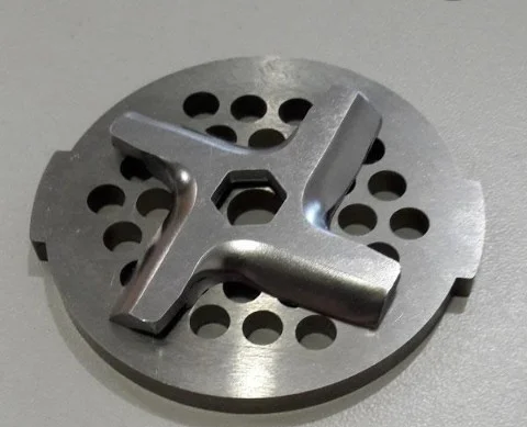 

КОМПЛЕКТ РЕШЕТКА И НОЖ ДЛЯ МЯСОРУБКИ MOULINEX HV2, HV3, HV4, HV6, HV8