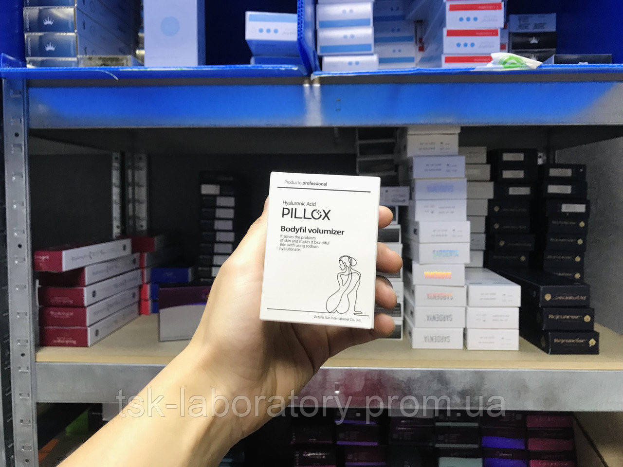 

Инъекционный липолитик PILLOX Bodyfil Volumizer 55ml HA Body Filler
