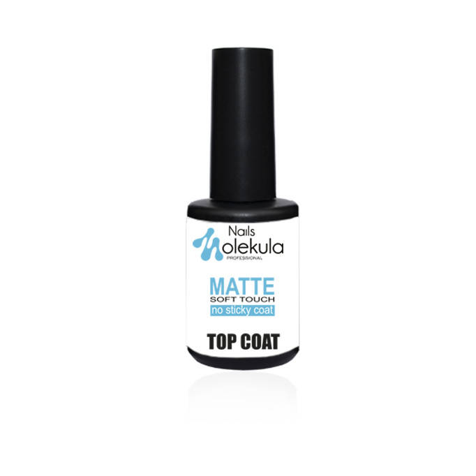

Топ матовий Molekula Top Matte no sticky coat, 12 ml
