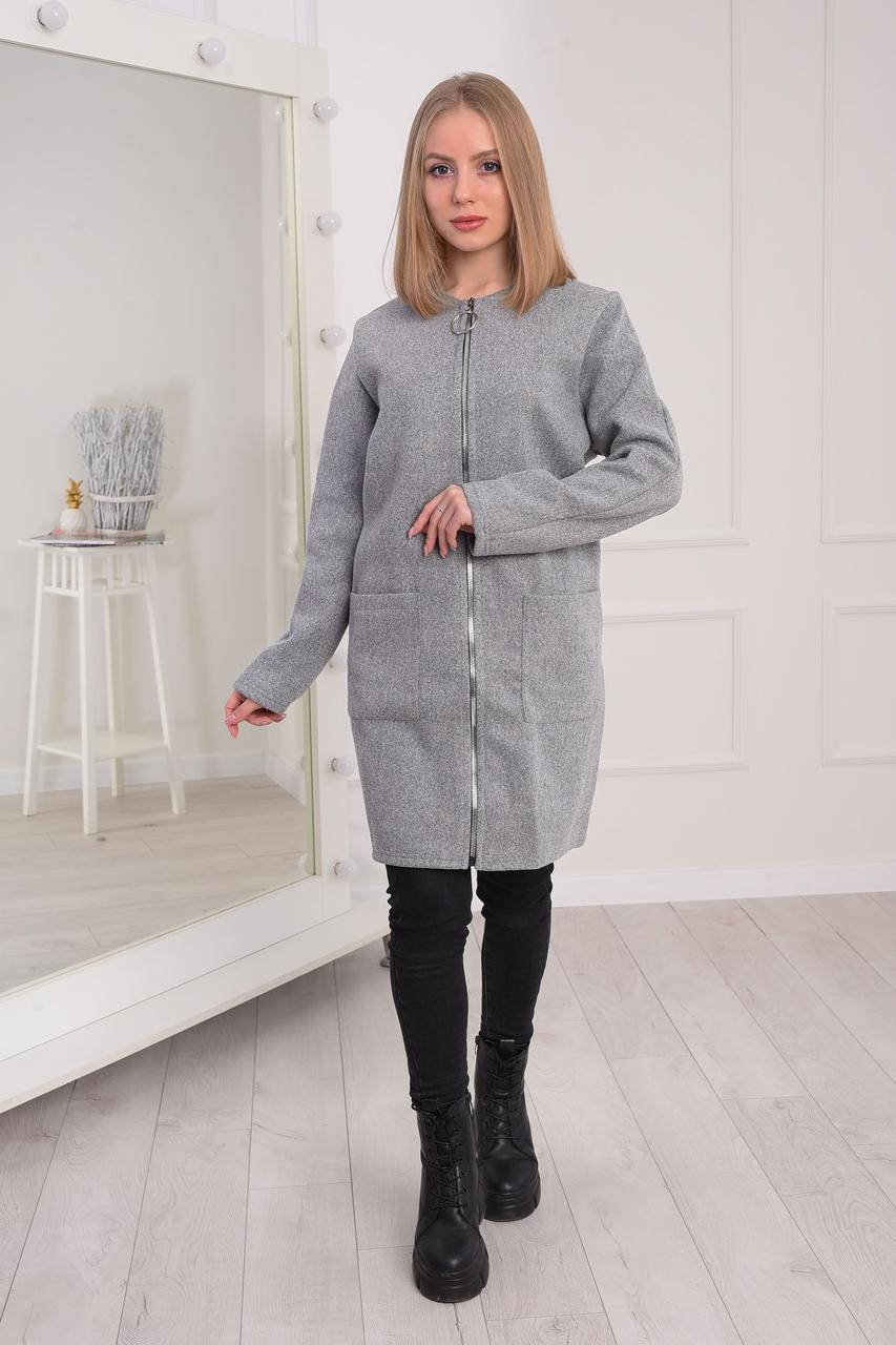 

Кардиган женский серый AAA 143380P