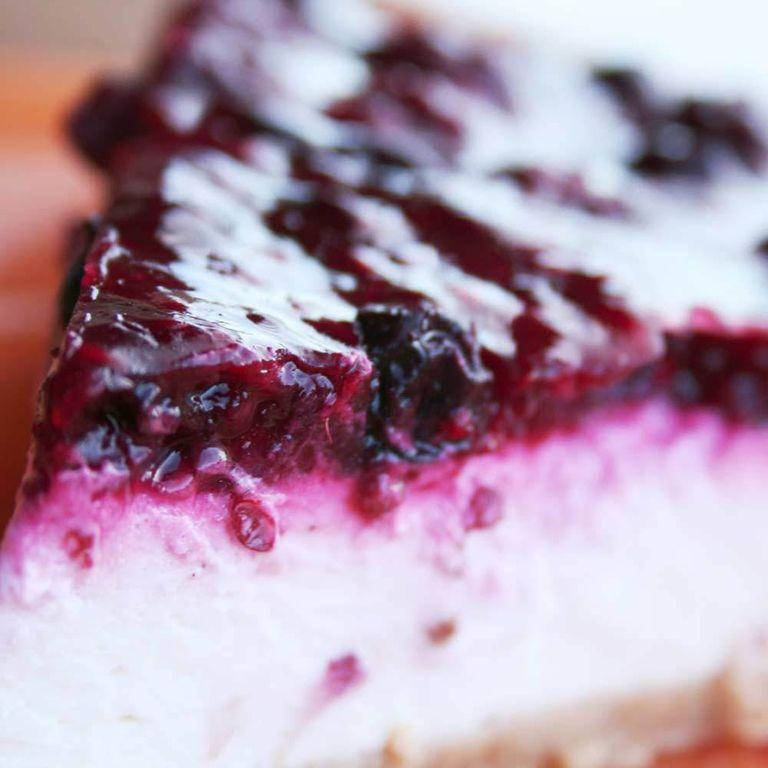 

BLUEBERRY CHEESECAKE / Чорничний чізкейк 10 г