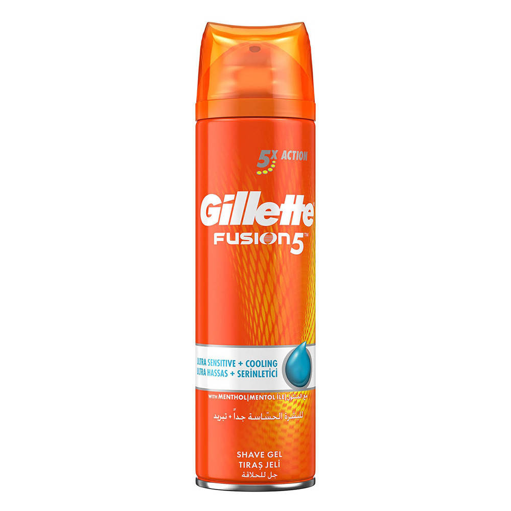

Гель для бритья Gillette Fusion 5 Ultra Sensitive + Cooling 200 мл (7702018465057)