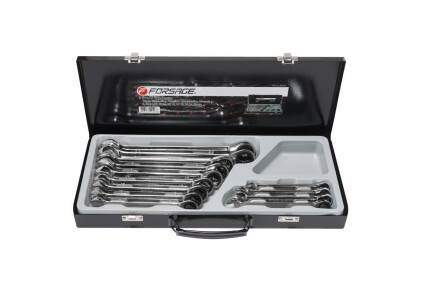 

Набор ключей Forsage комбинированных трещоточных 13ед.