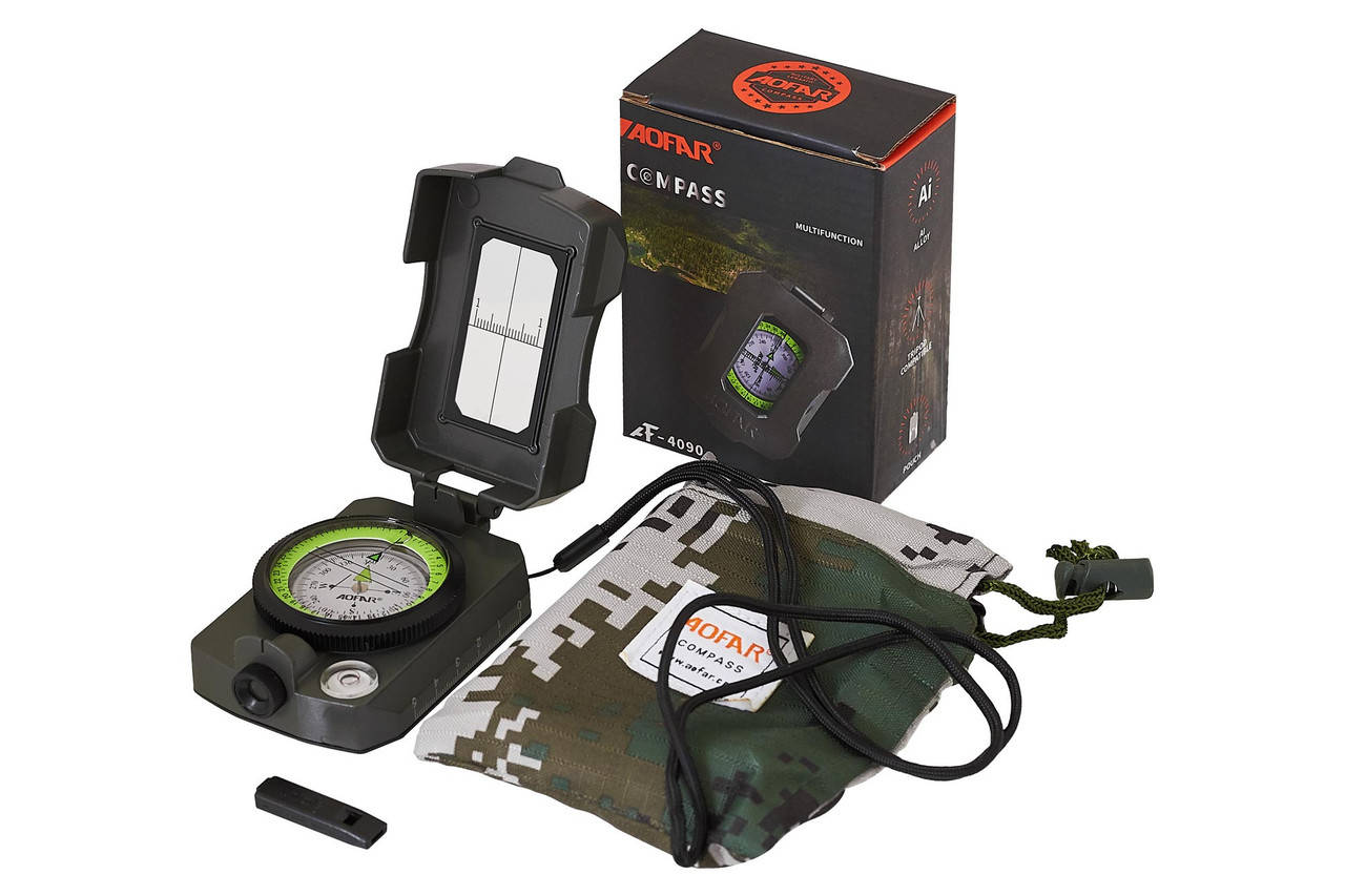 

Компас тактический профессиональный TSC - 4090+ПОДАРОК!, Хаки