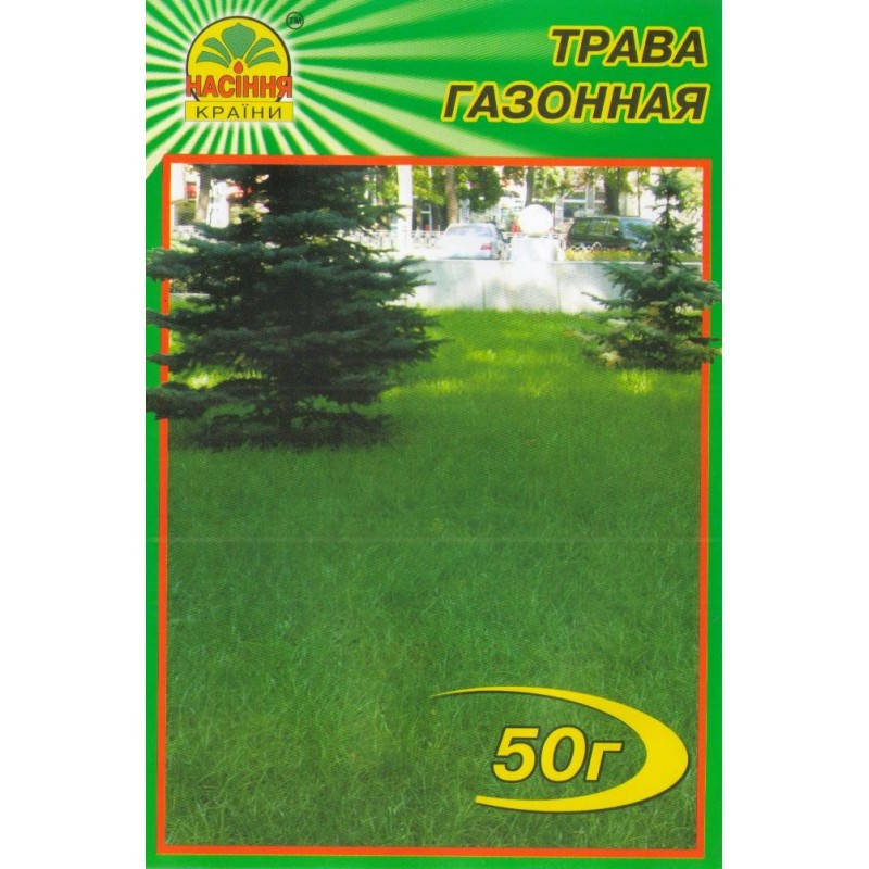 

Трава газонная универсальная 50 г (Насіння країни)