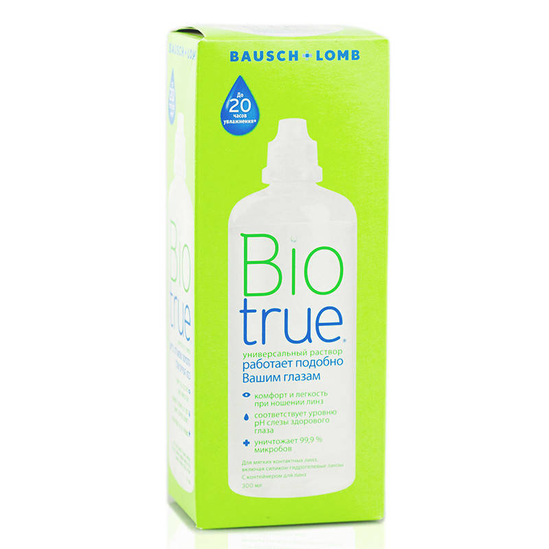 

Многофункциональный раствор Biotrue 360 мл.