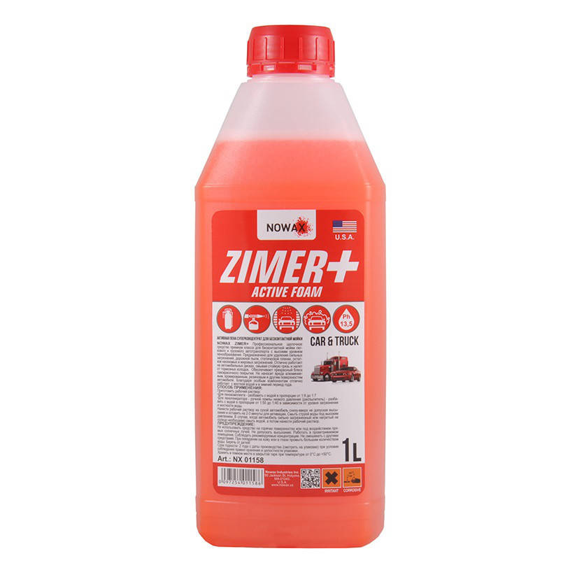 

Активная пена NOWAX Zimer+ Active Foam 1 литр (NX 01158)
