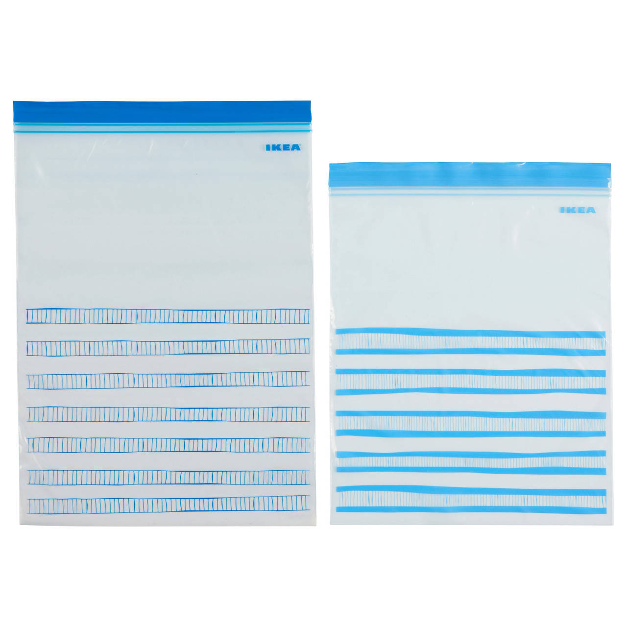 

Набор пластиковых пакетов IKEA ISTAD 30 шт бирюзовый ярко-бирюзовый 803.392.81