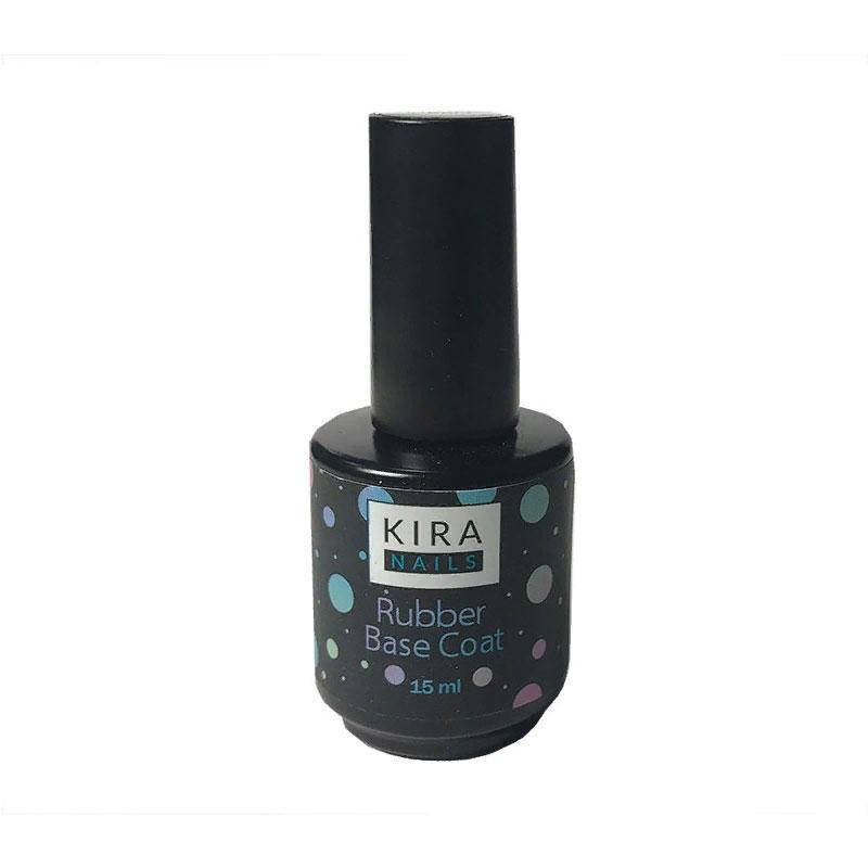 

Kira Nails Rubber Base Coat - каучуковое, базовое покрытие, 15 мл
