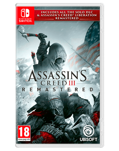 

Игра Assassin's Creed 3 Remastered Русская Озвучка Nintendo Switch