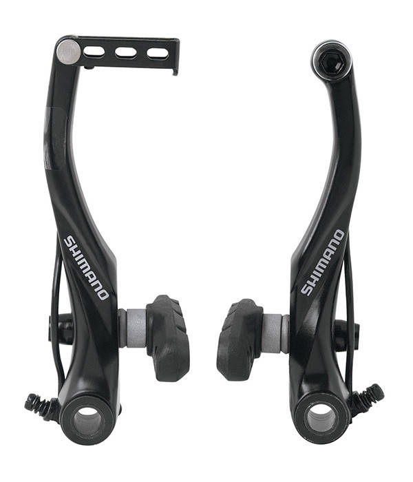 

Тормоза велосипеда V-brake Shimano BR-T4000 Alivio, черные, на 1 колесо