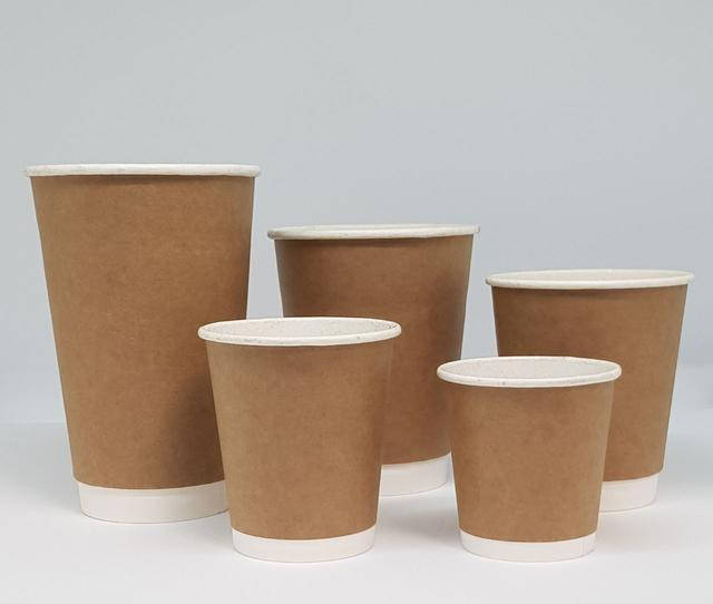 

Стакан двухслойный Крафт 450 мл, крышка Ø 90, (25 шт/уп)