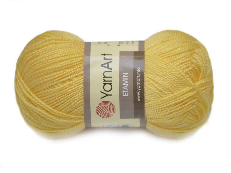 

YarnArt Etamin, Светло-желтый №461