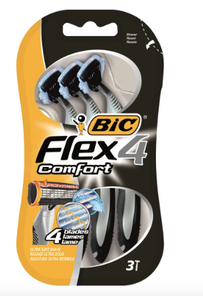 

Станок однораз. "Biс Flex3" Комфорт на блістері №5664(10)