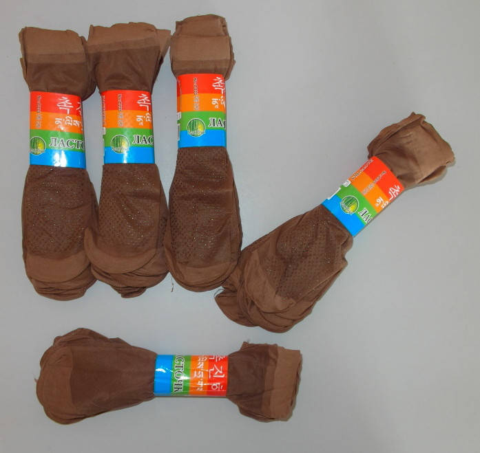 

Носки женские 10 пар капроновые 40 ден с тормозками