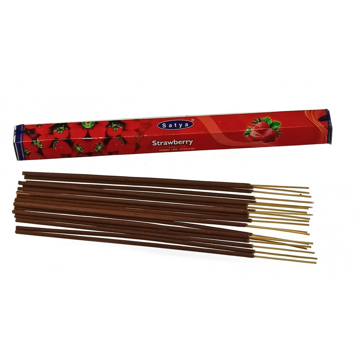 

Аромапалочки Strawberry (Клубника)(Satya) пыльцовые благовония