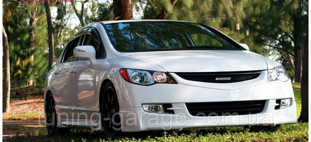 

Решотка радиатора Муген,Mugen на Хонда цивик 4 Д, Honda civic 4d тюнинг, Черный