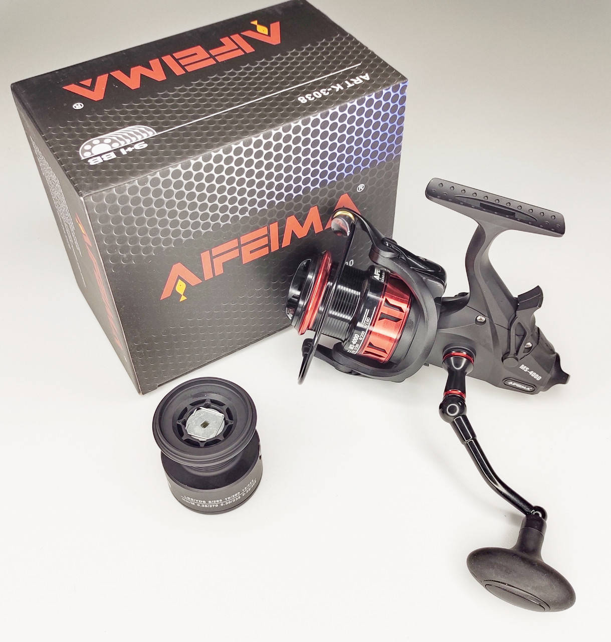 

Катушка Feima MS-6000 baitrunner 9+1bb