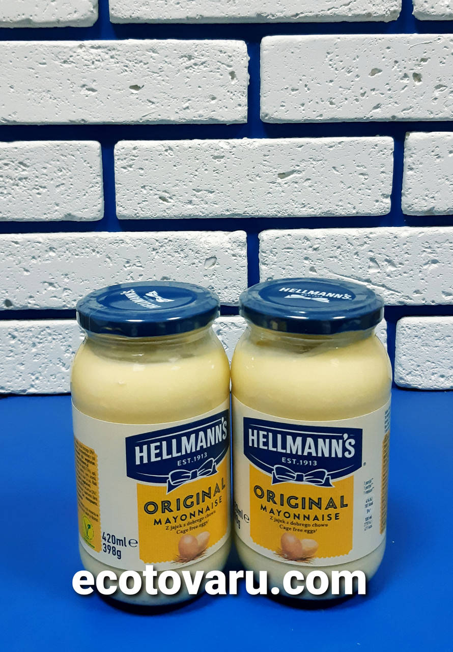 

Майонез Хелманс Hellmanns Original 405 мл