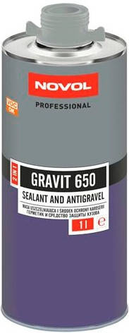 

Антигравий - герметик Novol GRAVIT 650 2в1 1л серый
