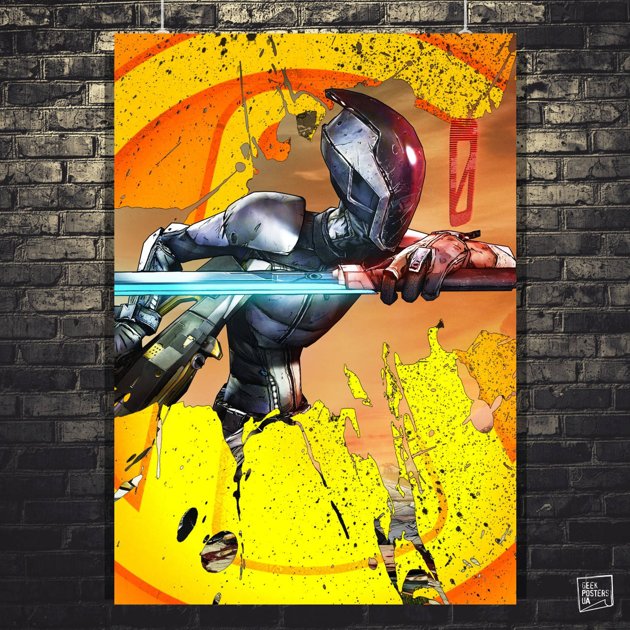 

Постер Borderlands, Пограничье, BL2. Размер 42x30см (A3). Матовая бумага