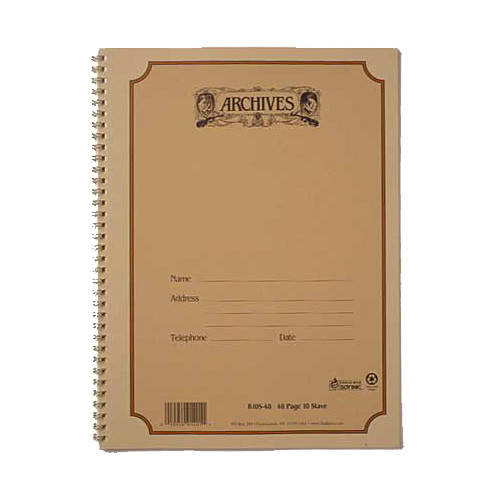 

Нотная тетрадь D`ADDARIO B10S-48