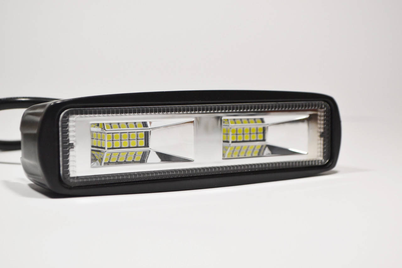 

Светодиодная LED фара 48Вт (светодиоды 3w x16шт), Черный