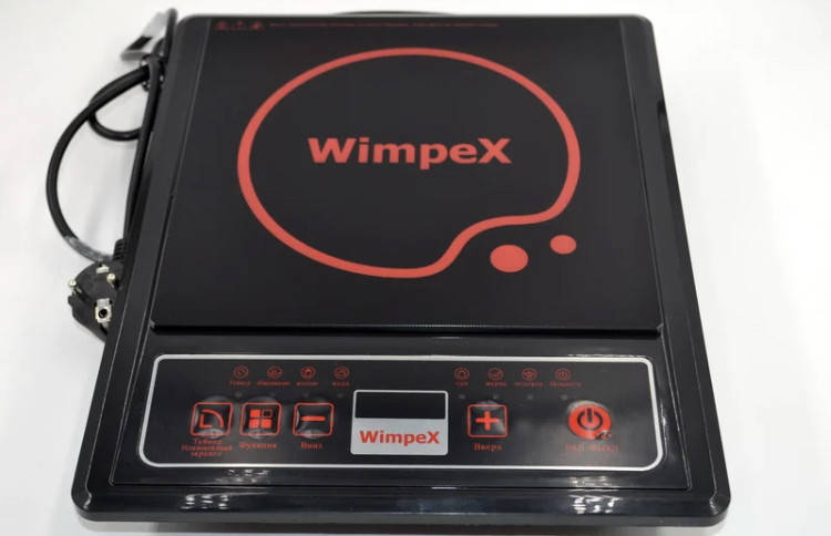 

Индукционная плита Wimpex 1321 / 2000 Вт плитка электроплита печь