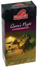 

Чай Мервин Mervin Чорный Зелёный Black Green Королева ночи 100 г