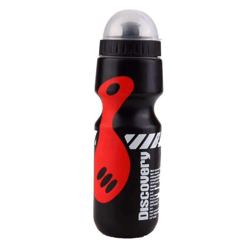 

Фляга Discovery для велосипеда 650ml велосипедная бутылка Black-Red