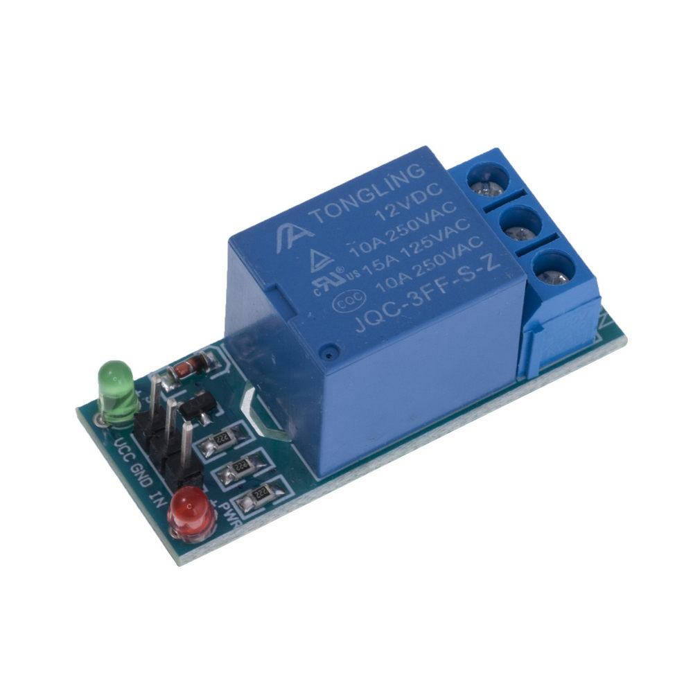 

Модуль реле (Низкий уровень) 1 канал для Arduino 12VDC